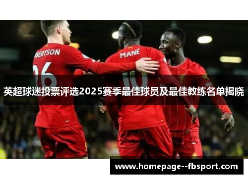 英超球迷投票评选2025赛季最佳球员及最佳教练名单揭晓 英超球迷投票评选2025赛季最佳球员及最佳教练名单揭晓